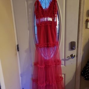 Beautiful hot pink dress